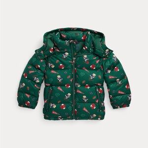 Polo by Ralph Lauren Green Kids Puffer Jacket